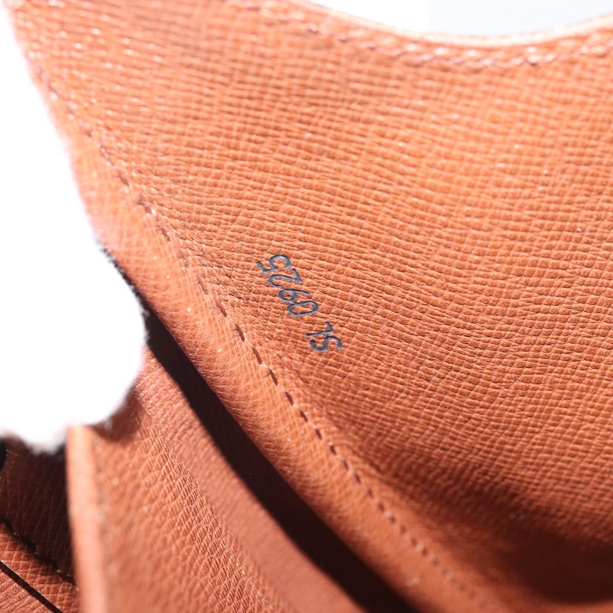 LOUIS VUITTON Monogram Cartouchiere GM Shoulder Bag M51252 LV Auth BA10210