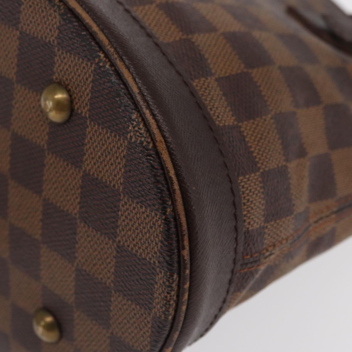 LOUIS VUITTON Damier Ebene Marais Shoulder Bag N42240 LV Auth BA10212