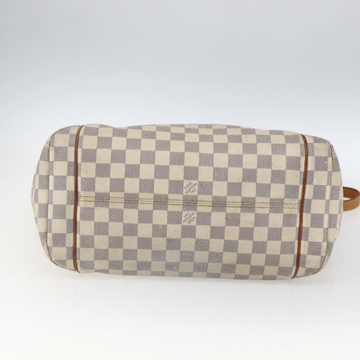 LOUIS VUITTON Damier Azur Totally MM Tote Bag N51262 LV Auth BA10217