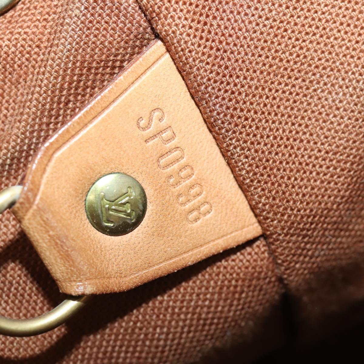 LOUIS VUITTON Monogram Montsouris MM Backpack M51136 LV Auth BA10222