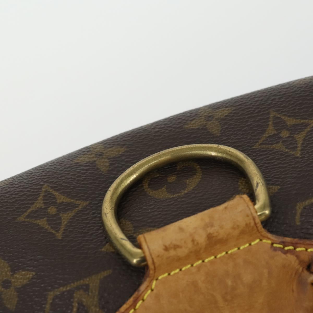 LOUIS VUITTON Monogram Montsouris MM Backpack M51136 LV Auth BA10222