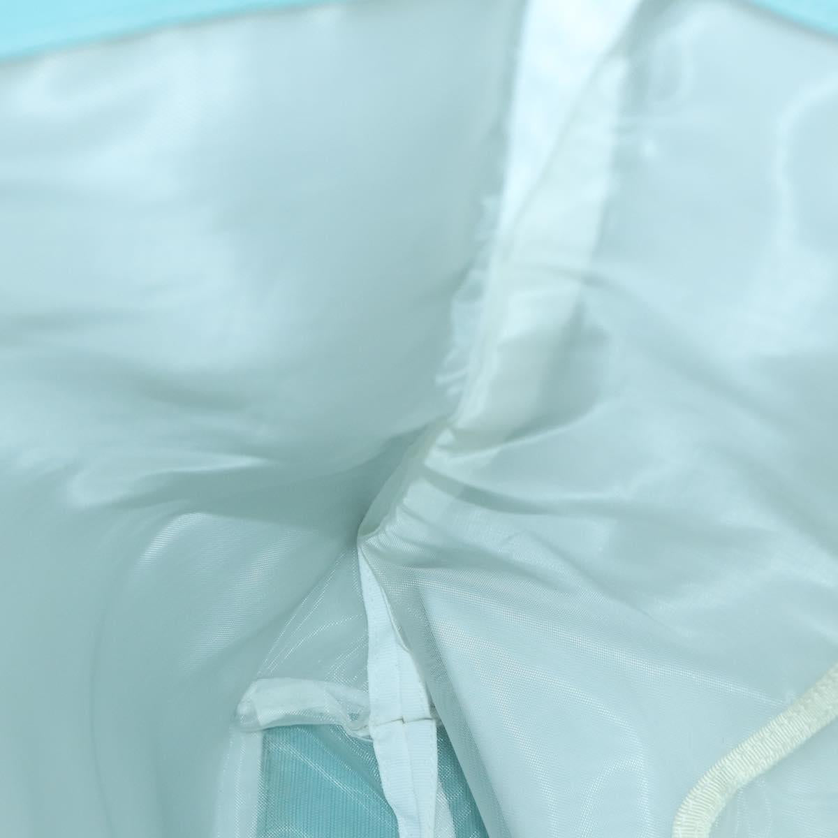 GUCCI Tote Bag Canvas Light Blue 123439 Auth BA10240