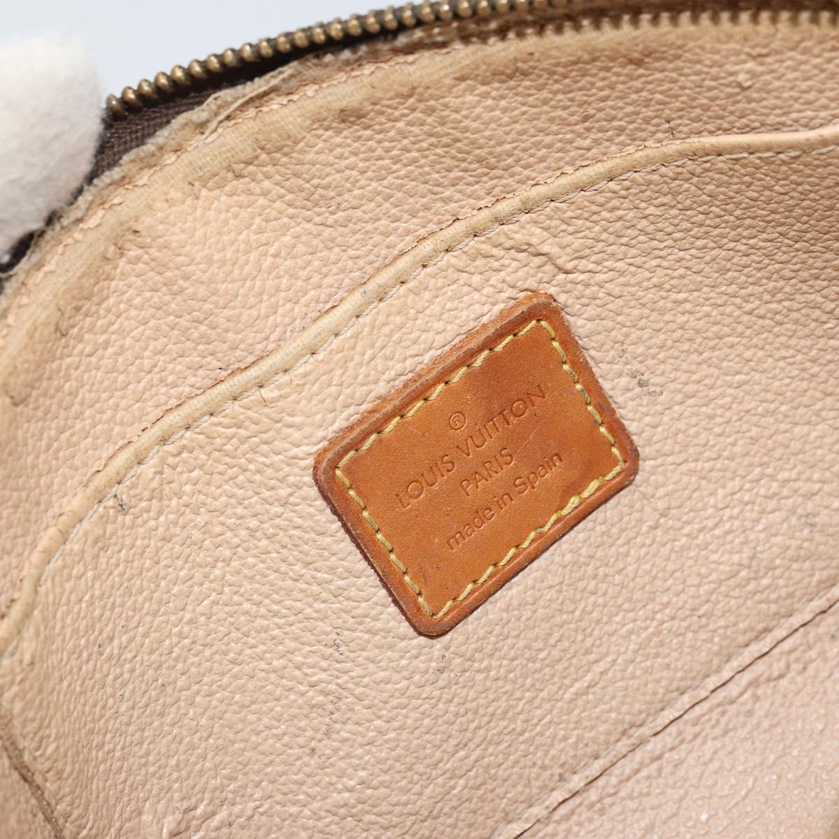 LOUIS VUITTON Monogram Pochette Cosmetic PM Cosmetic Pouch M47515 Auth BA10286
