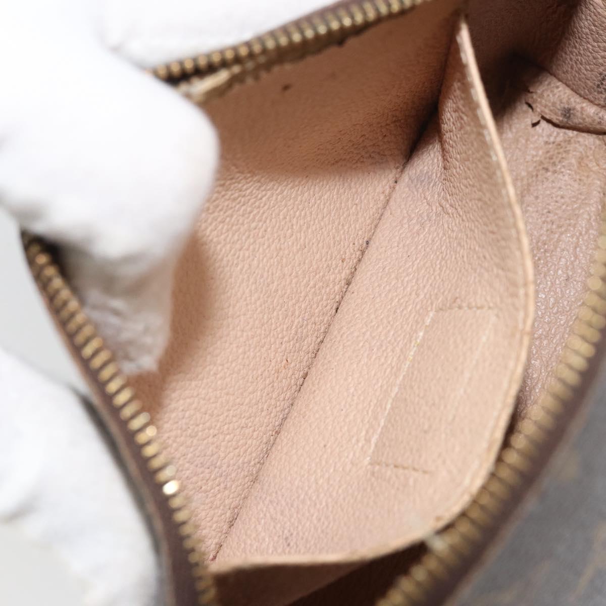 LOUIS VUITTON Monogram Pochette Cosmetic PM Cosmetic Pouch M47515 Auth BA10286