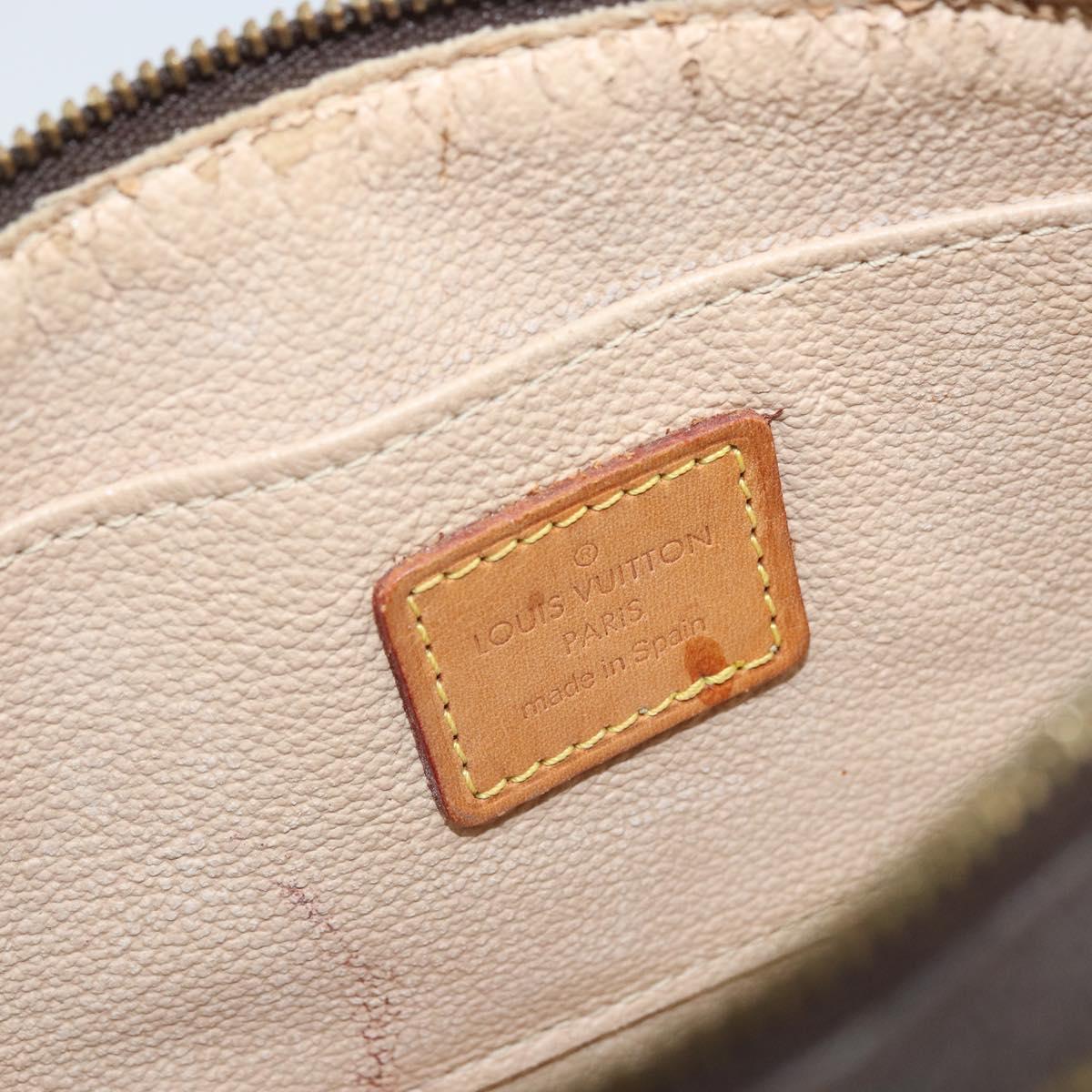 LOUIS VUITTON Monogram Pochette Cosmetic PM Cosmetic Pouch M47515 Auth BA10287