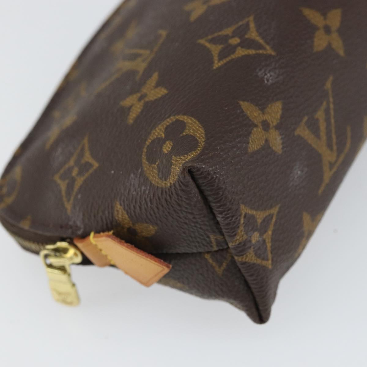 LOUIS VUITTON Monogram Pochette Cosmetic PM Cosmetic Pouch M47515 Auth BA10288