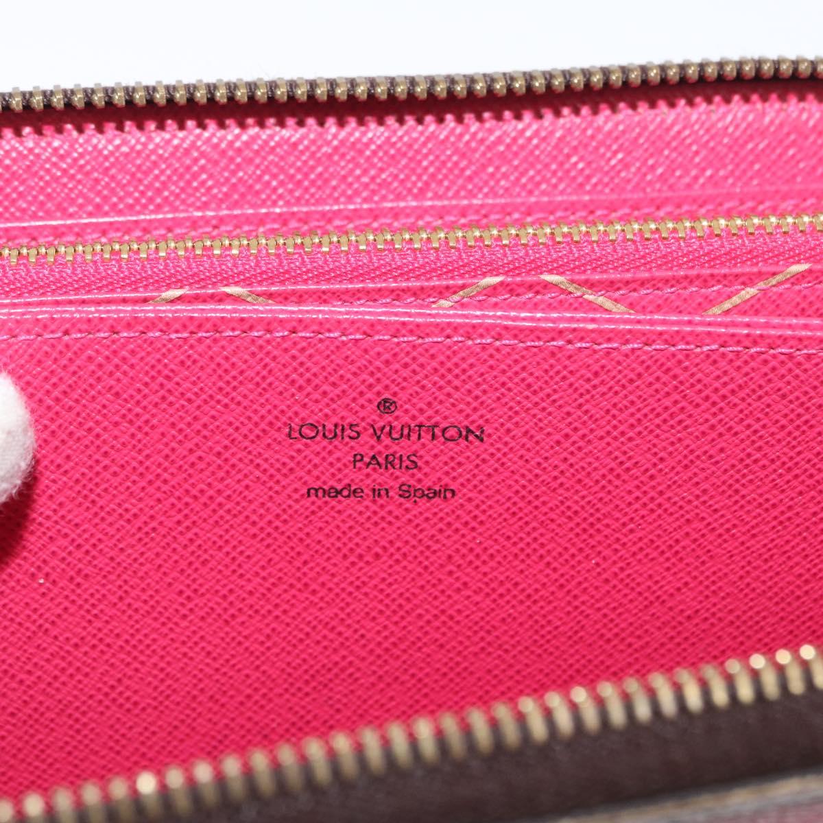 LOUIS VUITTON Monogram Summer Trunk Zippy Wallet Long Wallet M62616 Auth BA10295