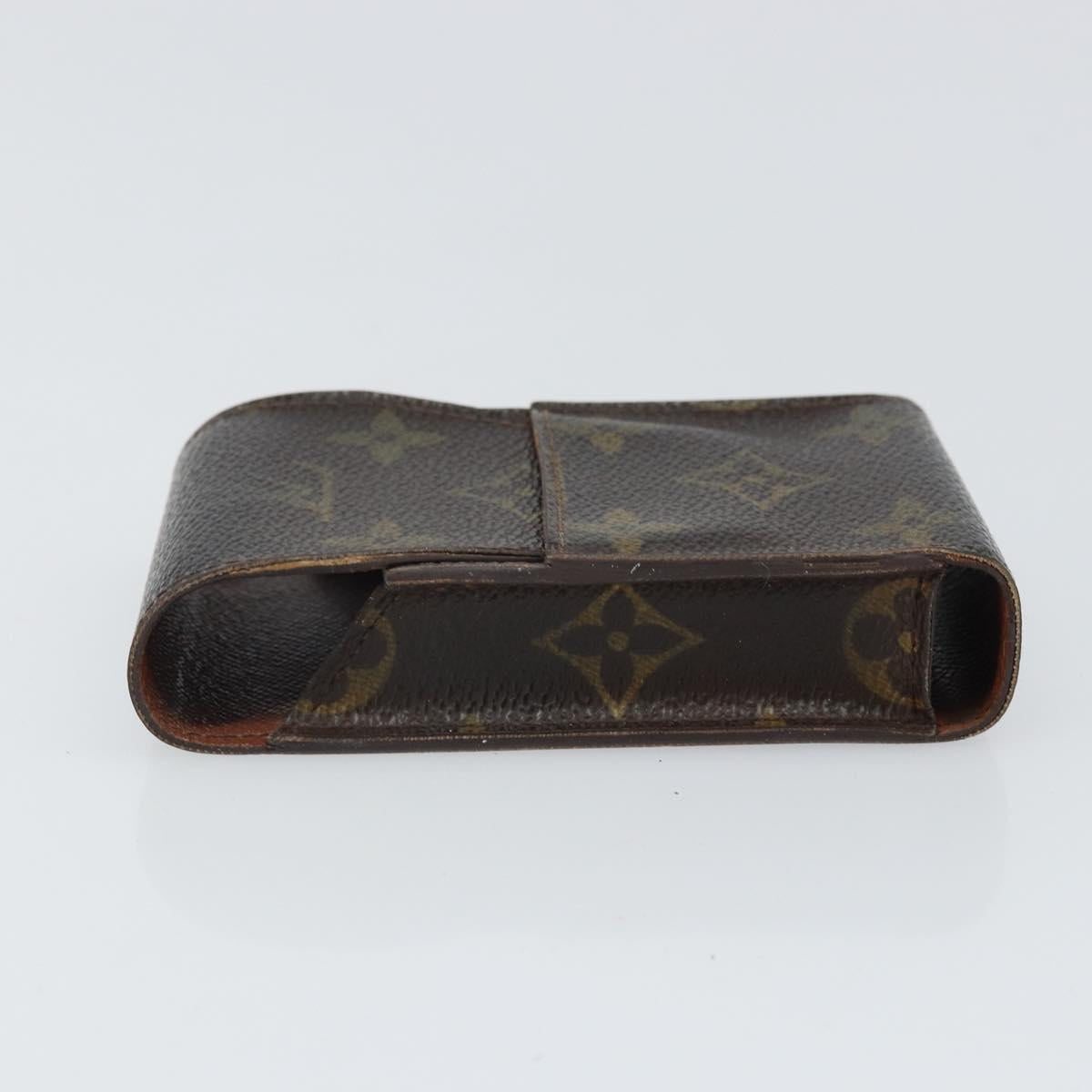 LOUIS VUITTON Monogram Etui Cigarette Case M63024 LV Auth BA10297