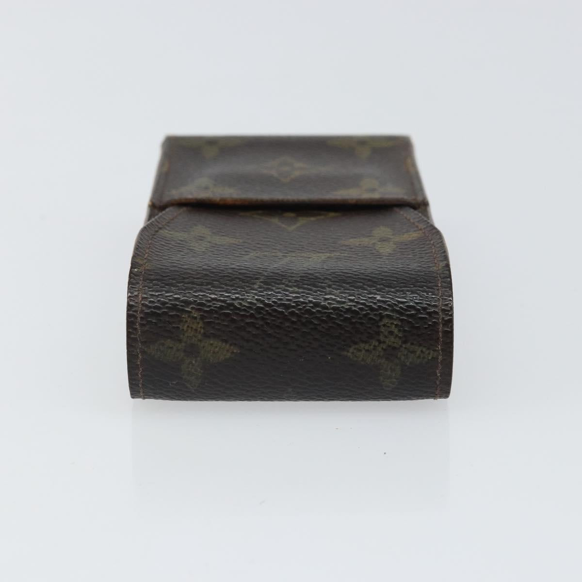 LOUIS VUITTON Monogram Etui Cigarette Case M63024 LV Auth BA10297