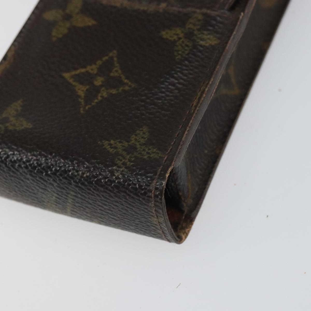 LOUIS VUITTON Monogram Etui Cigarette Case M63024 LV Auth BA10297