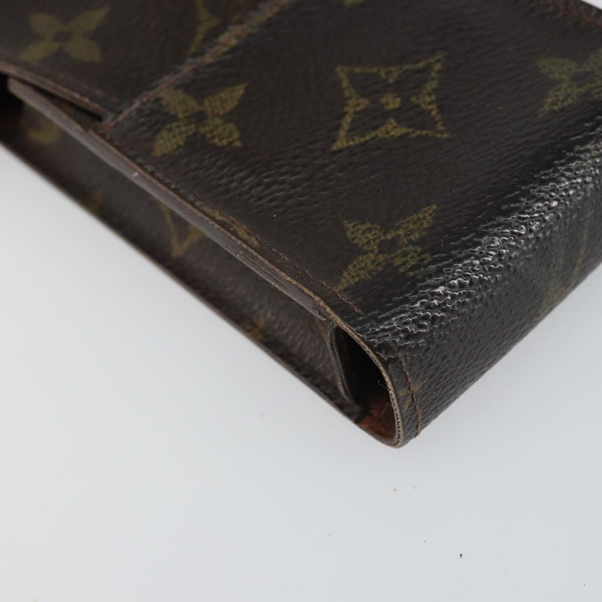 LOUIS VUITTON Monogram Etui Cigarette Case M63024 LV Auth BA10297