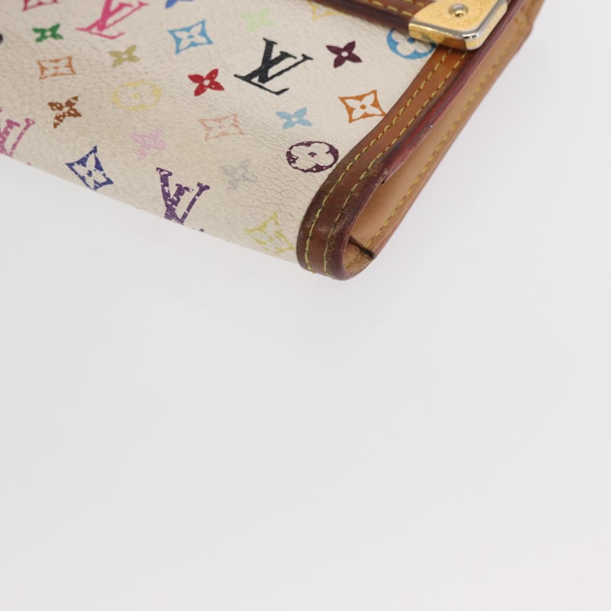 LOUIS VUITTON Multicolor Porte Tresor International Wallet M92659 Auth BA10304