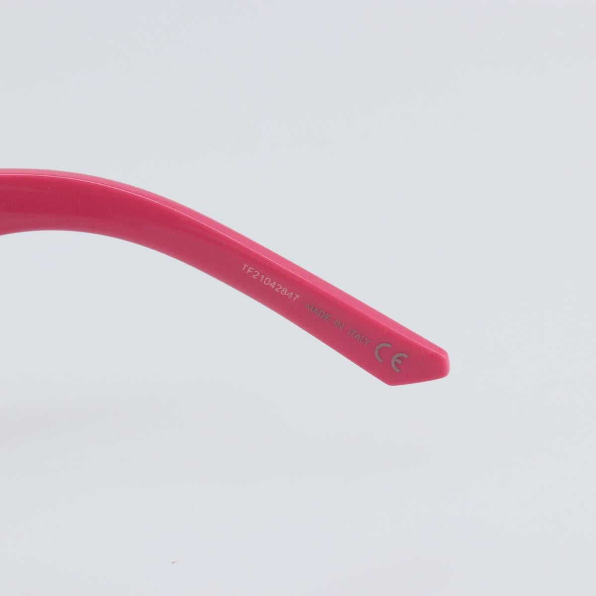 Christian Dior Sunglasses Rubber Plastic Pink Auth BA10310M