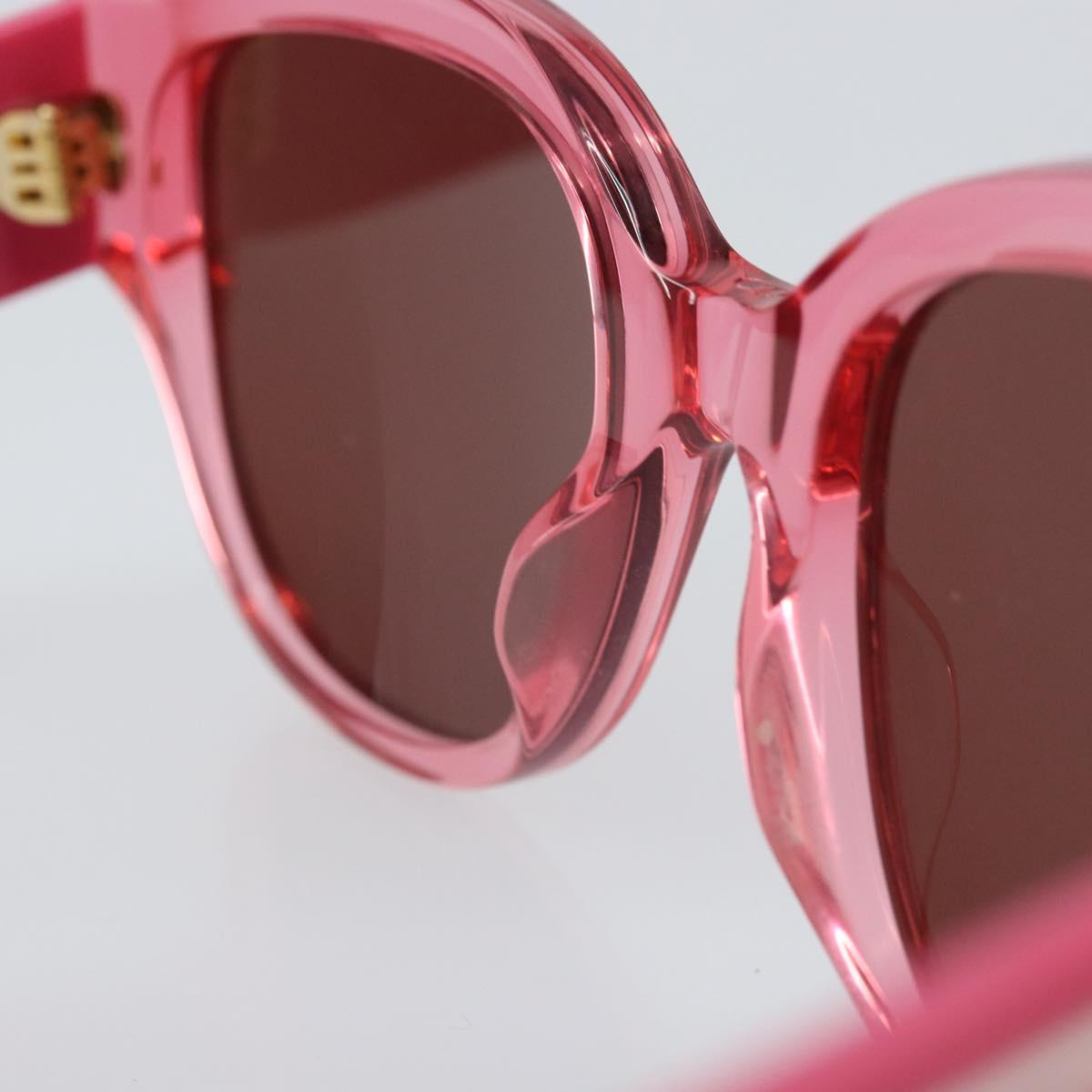 Christian Dior Sunglasses Rubber Plastic Pink Auth BA10310M