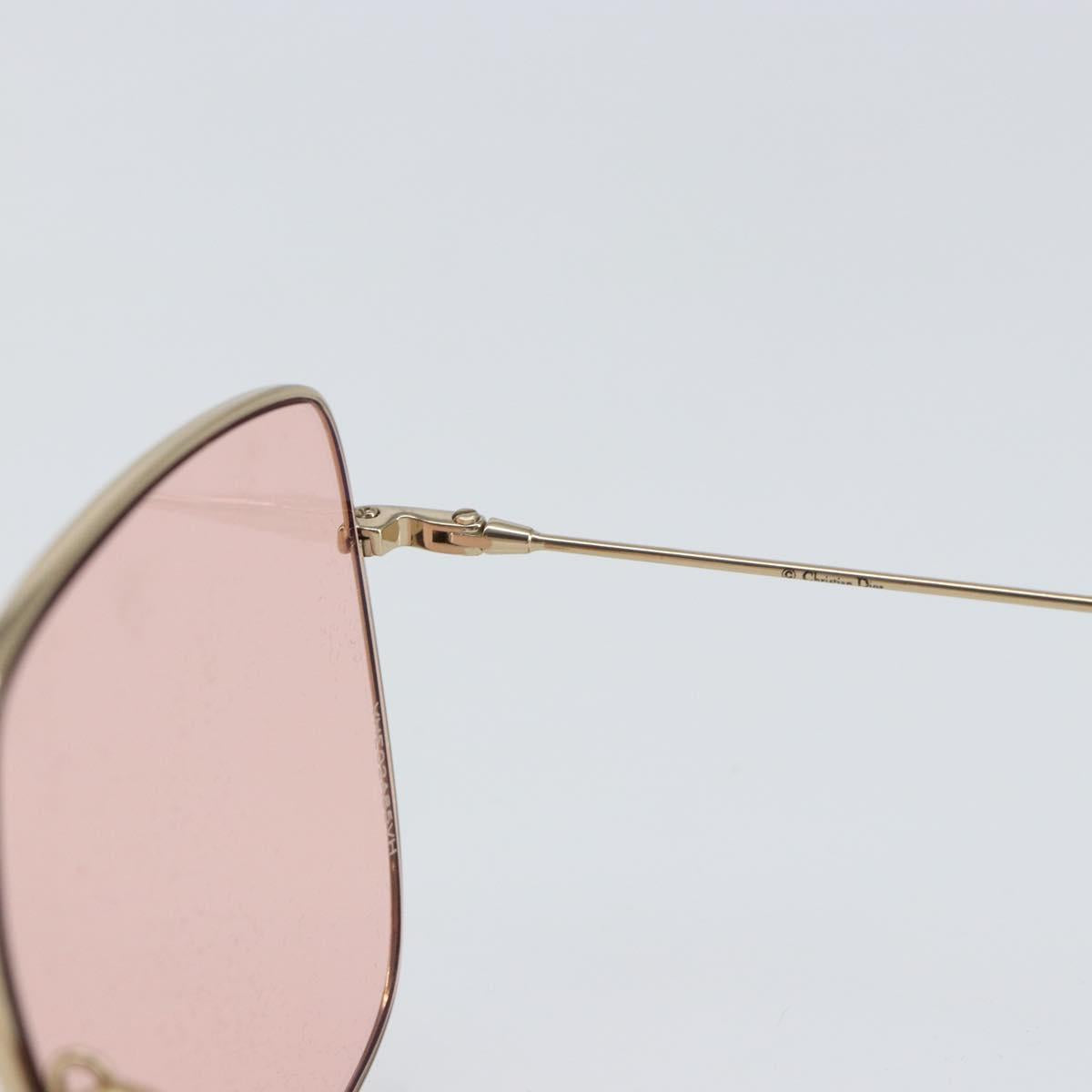 Christian Dior Sunglasses metal Pink Auth BA10311