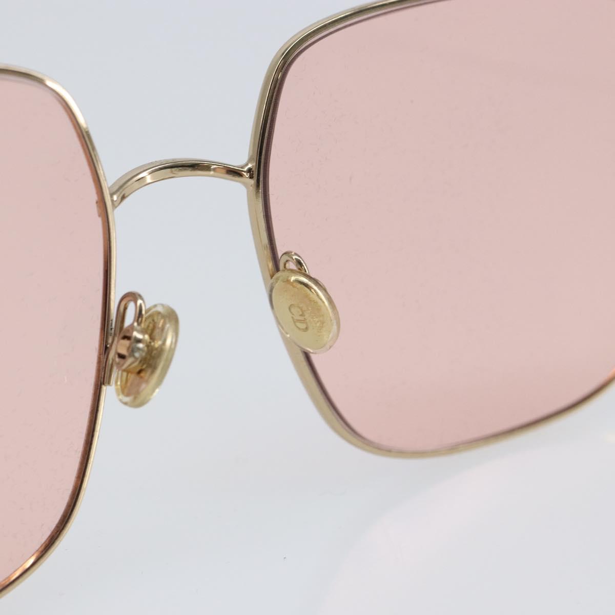 Christian Dior Sunglasses metal Pink Auth BA10311