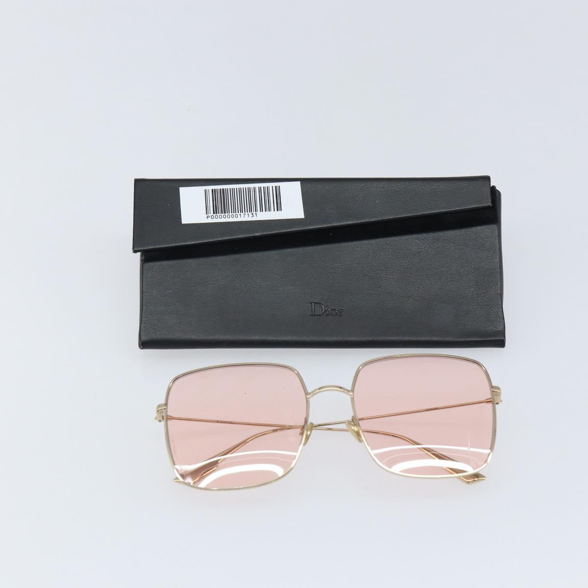 Christian Dior Sunglasses metal Pink Auth BA10311