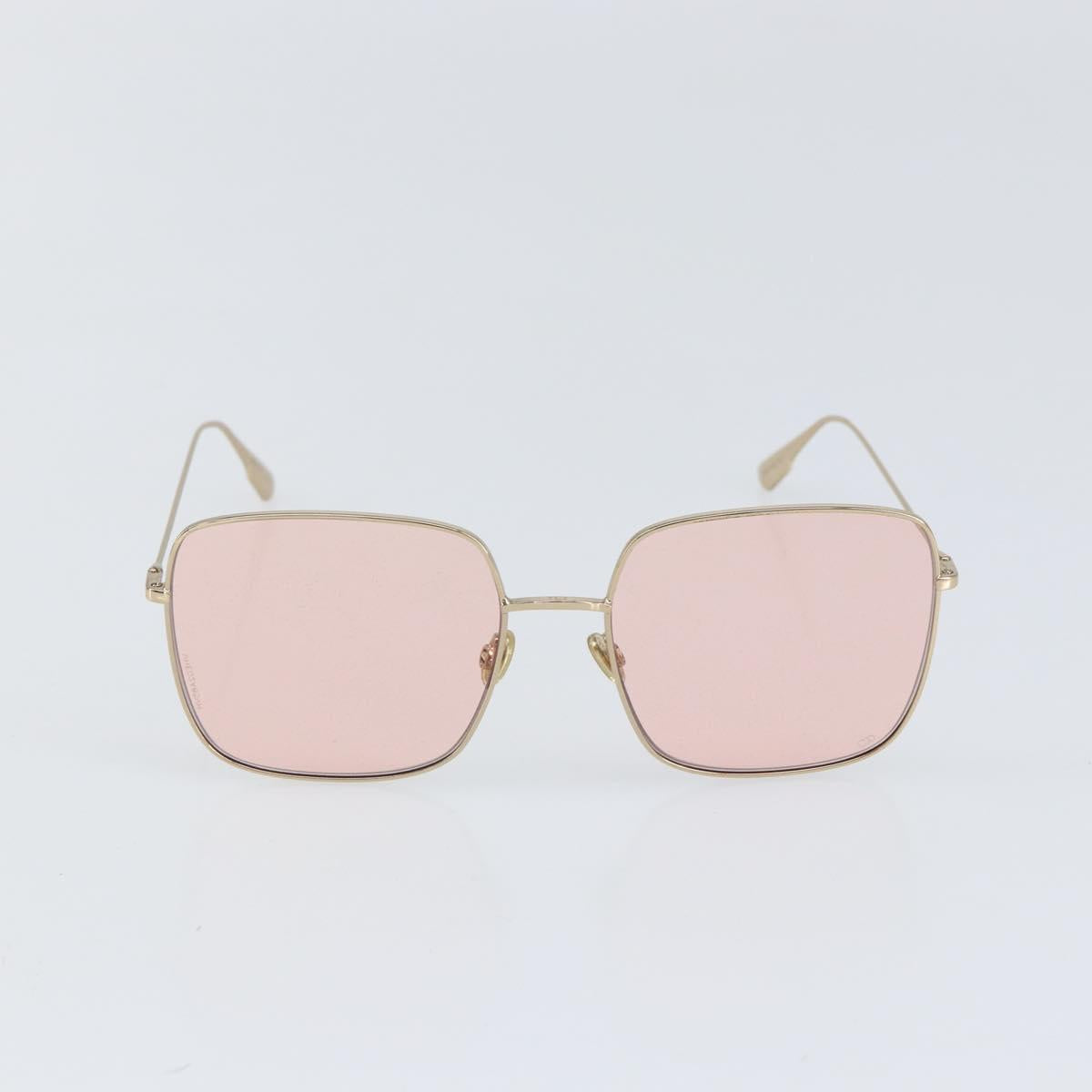 Christian Dior Sunglasses metal Pink Auth BA10311
