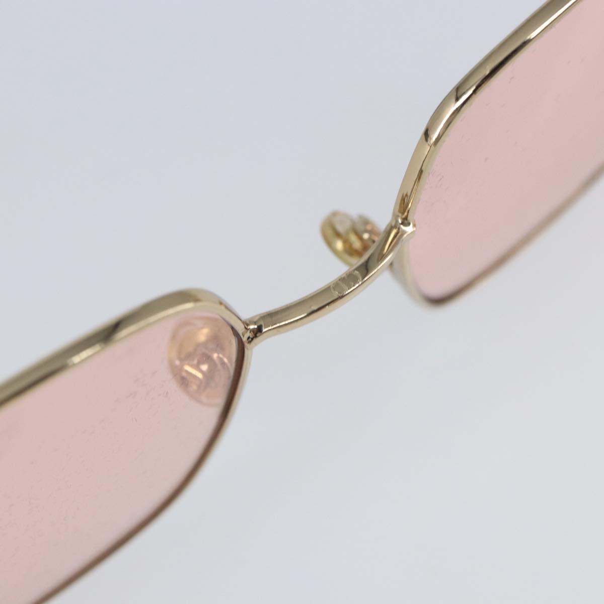 Christian Dior Sunglasses metal Pink Auth BA10311