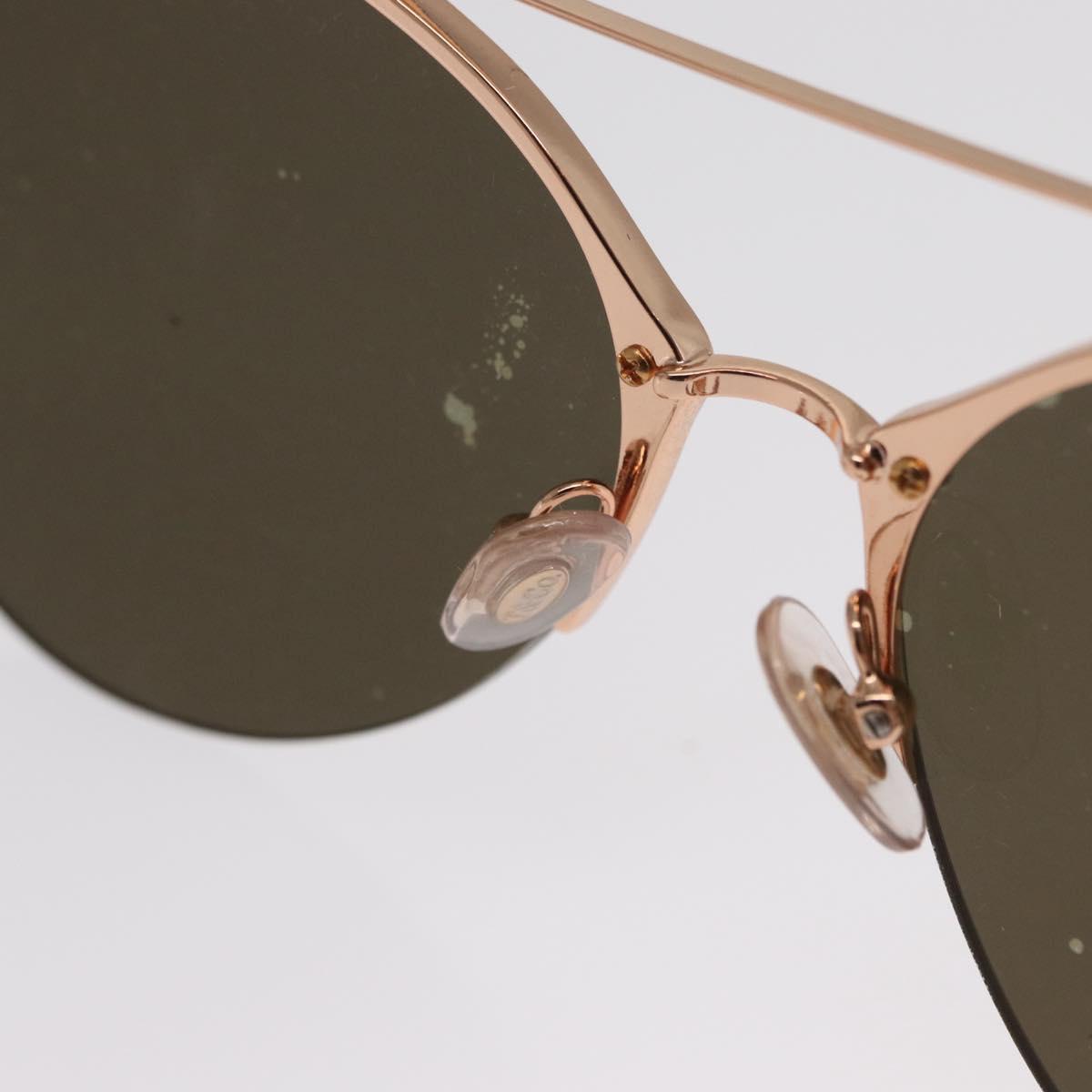 TIFFANY&Co. Sunglasses metal Gold Tone Auth BA10318