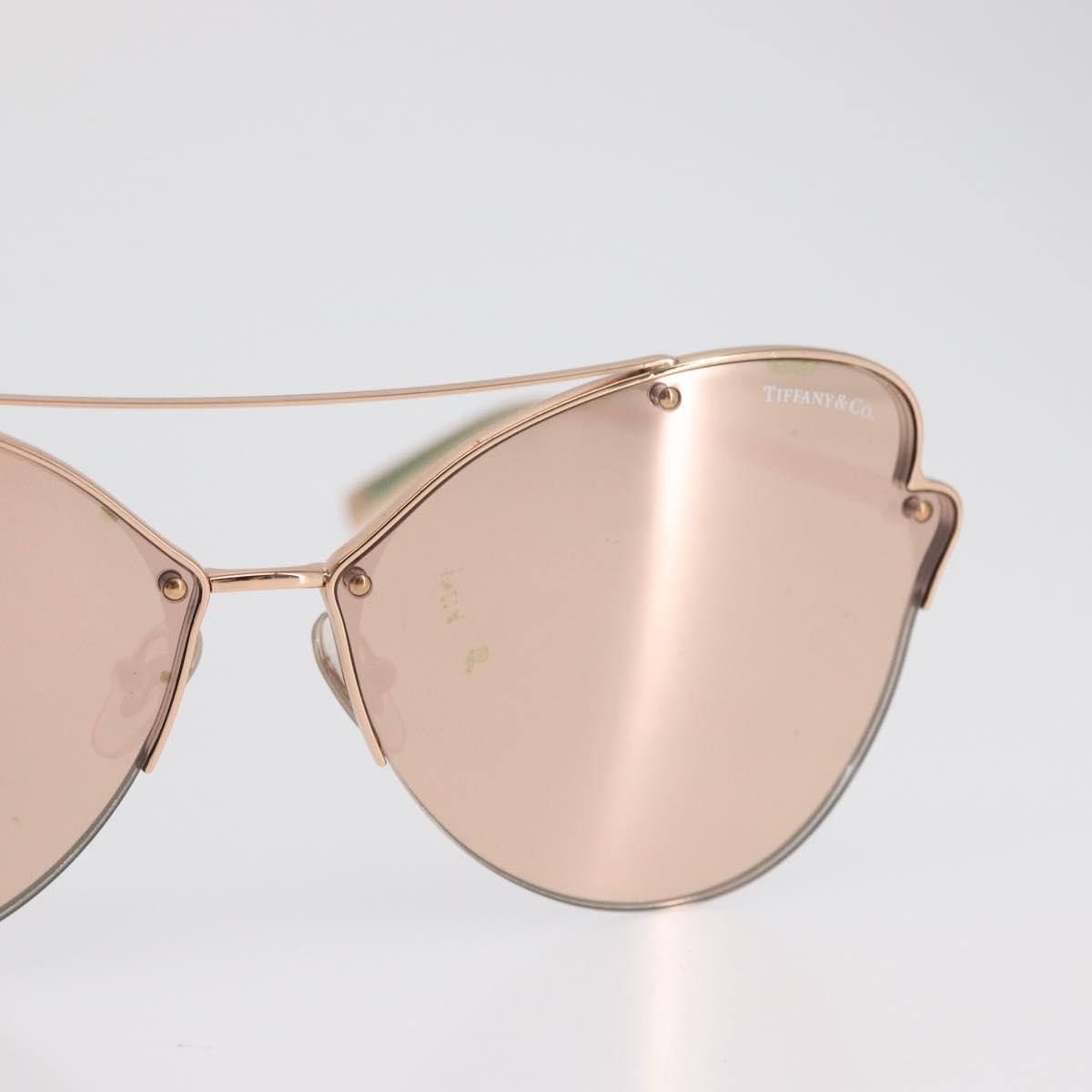 TIFFANY&Co. Sunglasses metal Gold Tone Auth BA10318