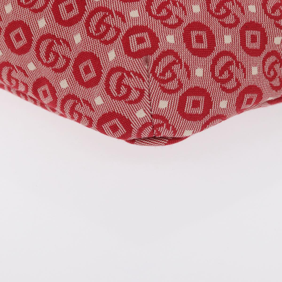 GUCCI Children's Sherry Line Waist bag Canvas Navy Red 502095 Auth BA10332