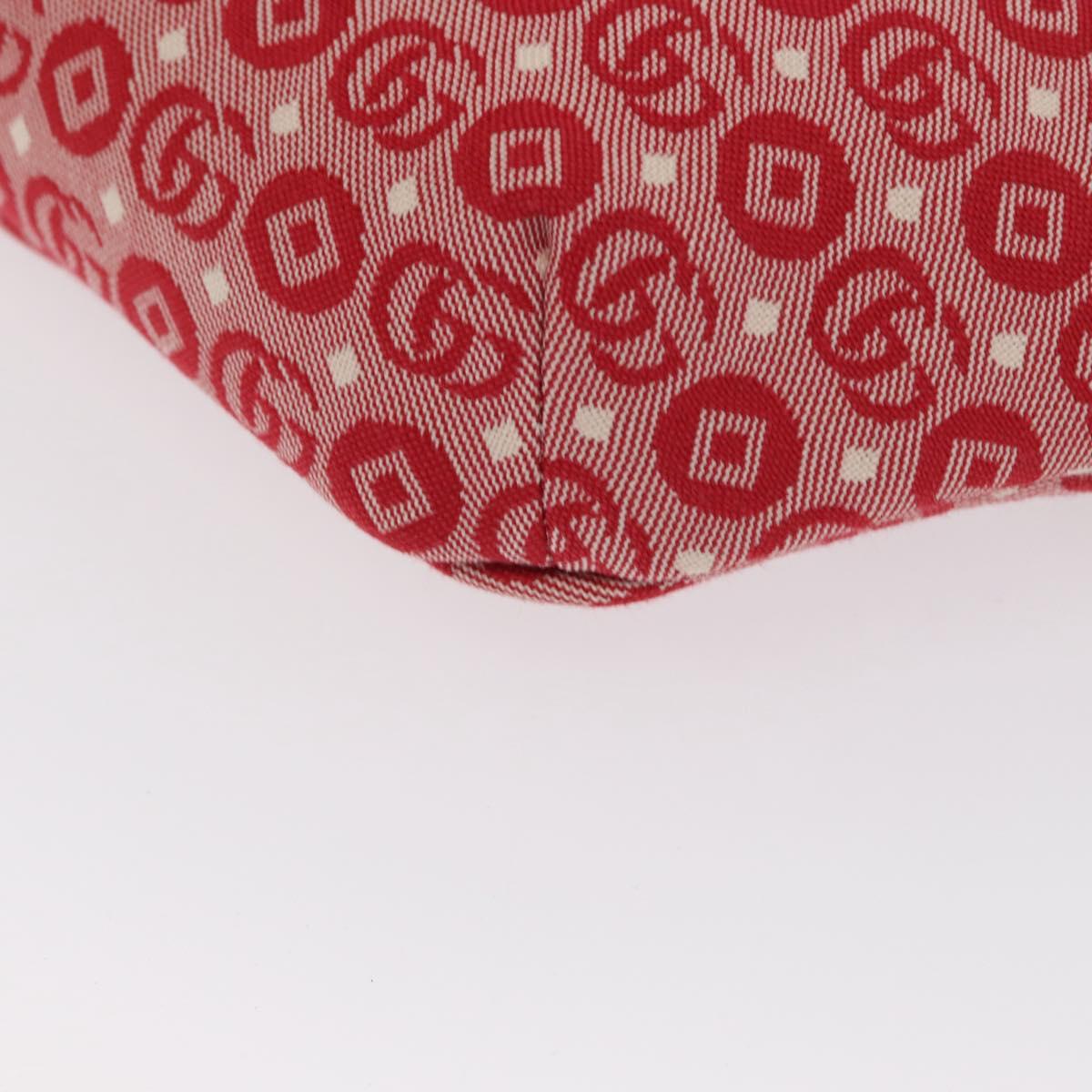 GUCCI Children's Sherry Line Waist bag Canvas Navy Red 502095 Auth BA10333