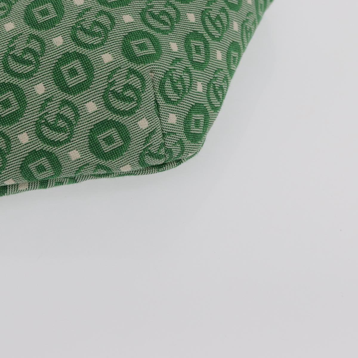 GUCCI Children's Web Sherry Line Waist bag Canvas Green Red 502095 Auth BA10336
