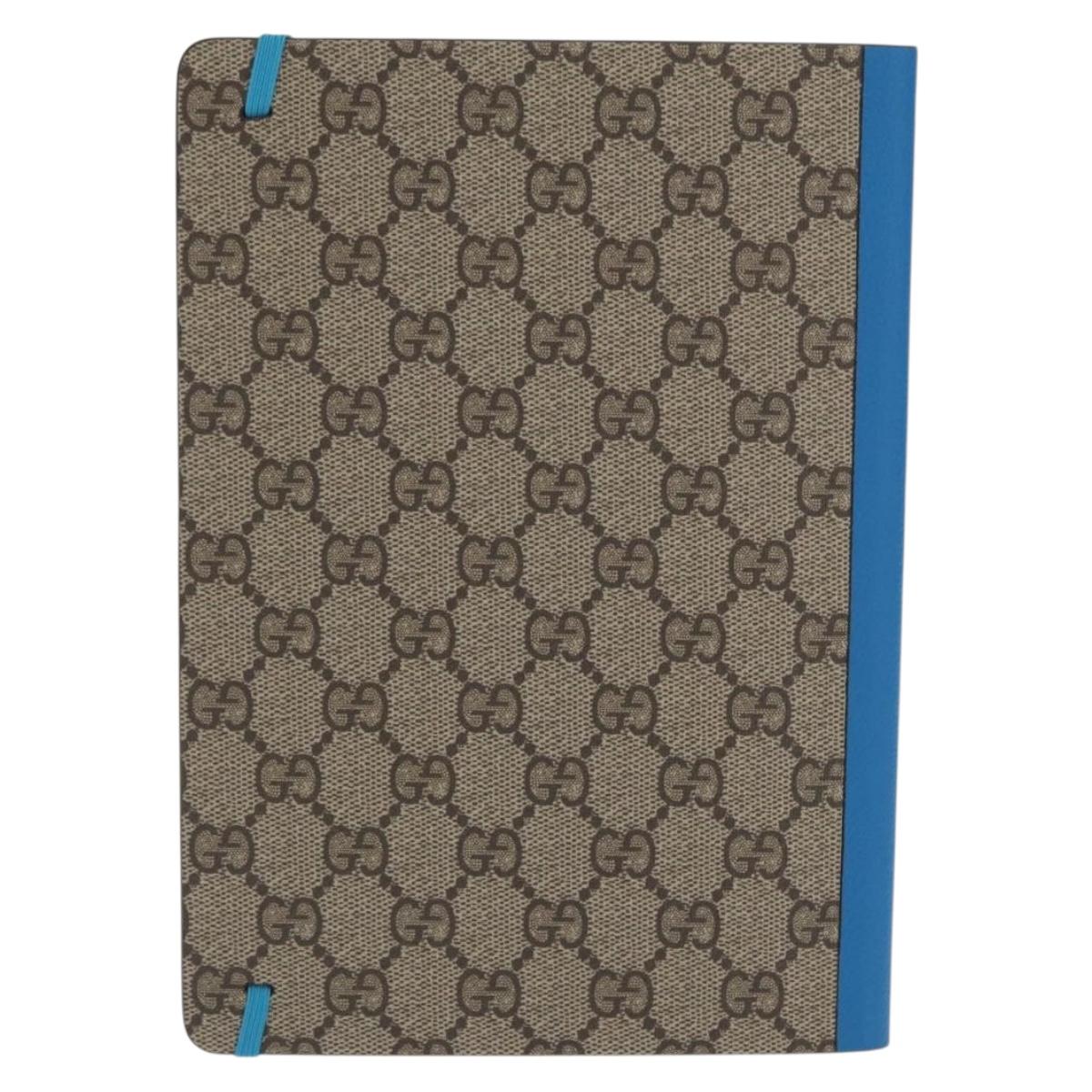 GUCCI GG Supreme Donald Duck Disney Collaboration Note Cover Beige Auth BA10340M