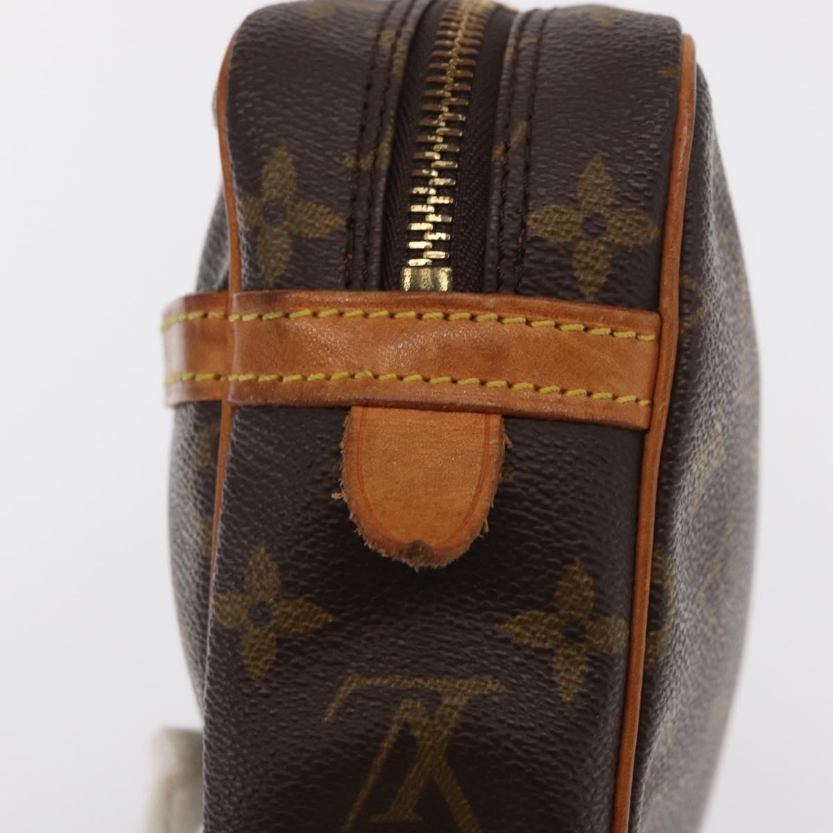 LOUIS VUITTON Monogram Compiegne 23 Clutch Bag M51847 LV Auth BA10346
