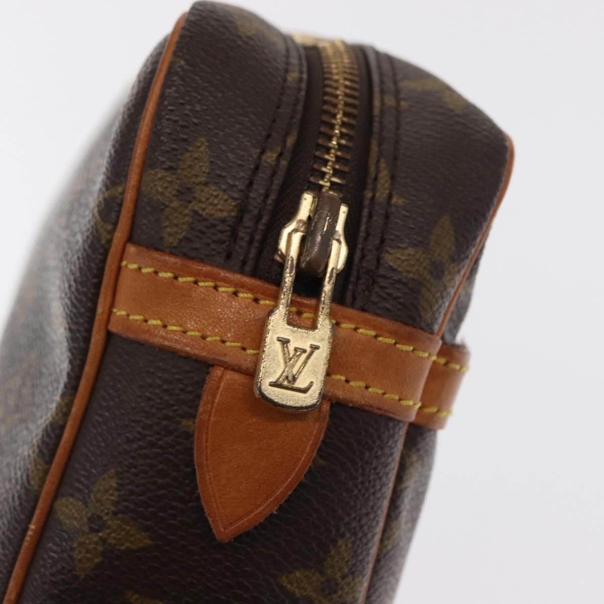 LOUIS VUITTON Monogram Compiegne 23 Clutch Bag M51847 LV Auth BA10346