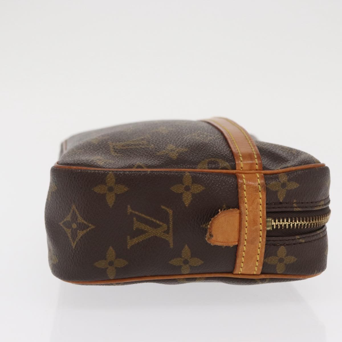 LOUIS VUITTON Monogram Compiegne 23 Clutch Bag M51847 LV Auth BA10346