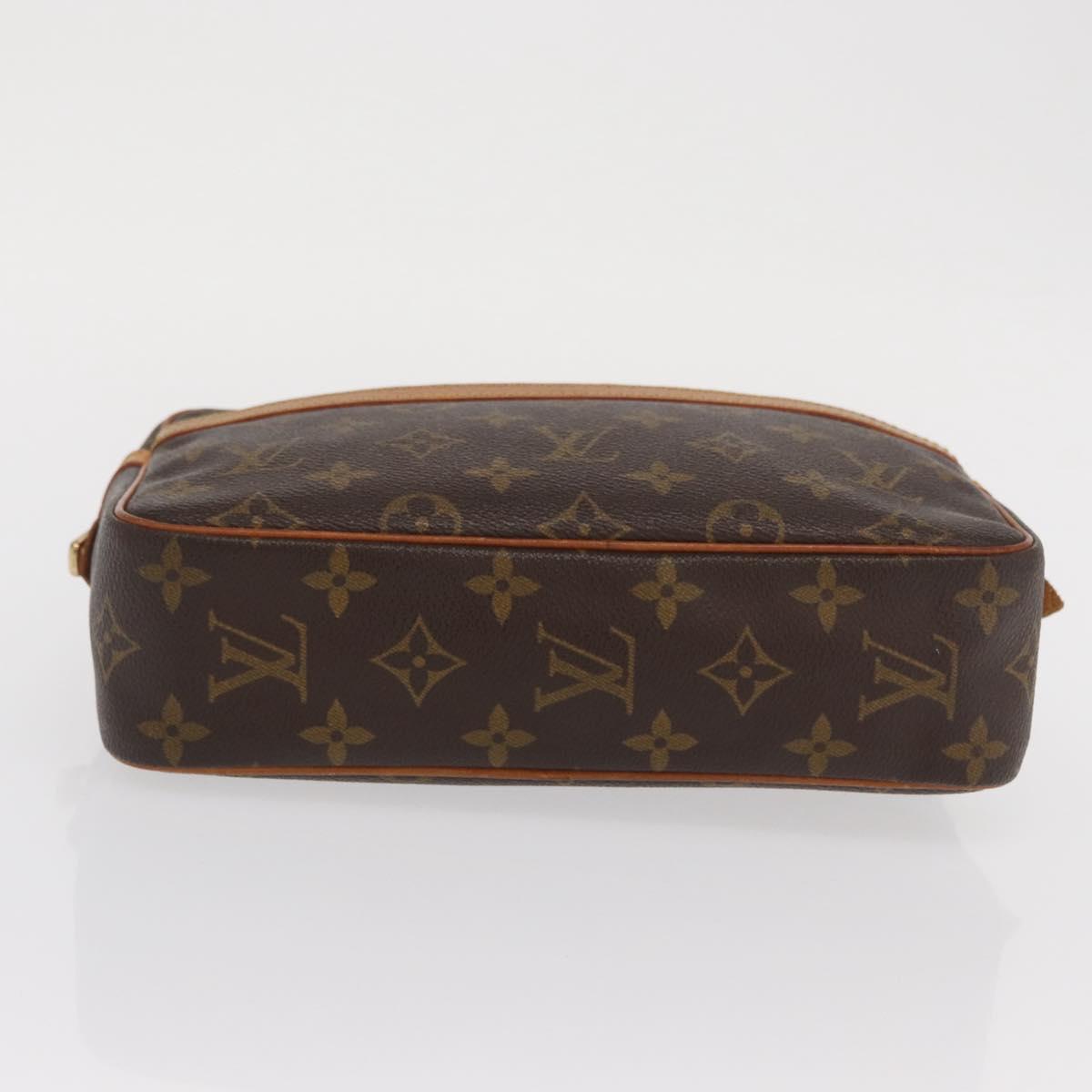 LOUIS VUITTON Monogram Compiegne 23 Clutch Bag M51847 LV Auth BA10346