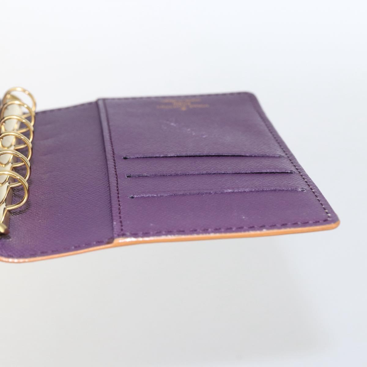 LOUIS VUITTON Epi Agenda PM Day Planner Cover Yellow R20059 LV Auth BA10348