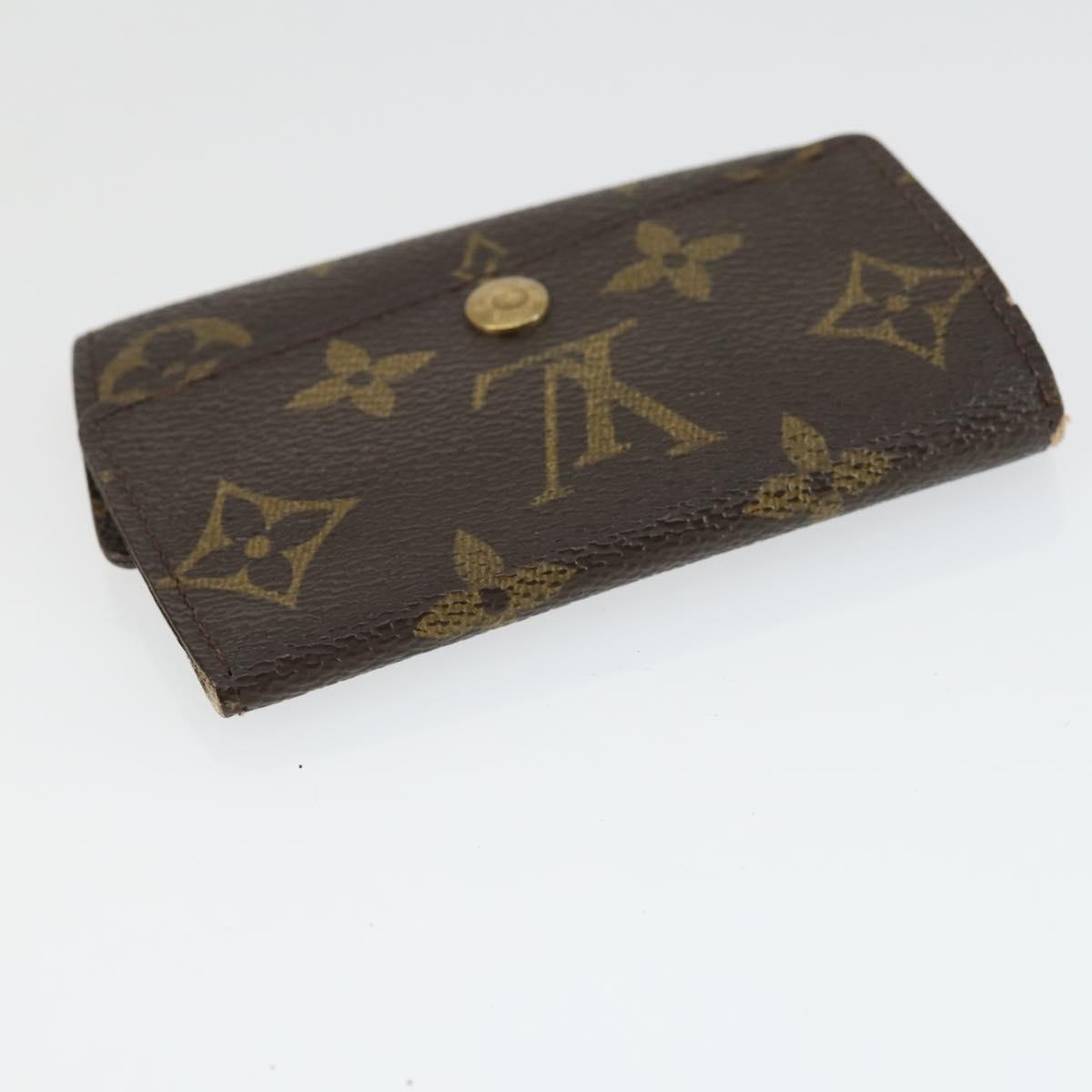 LOUIS VUITTON Monogram Wallet 3 Set LV Auth BA10350