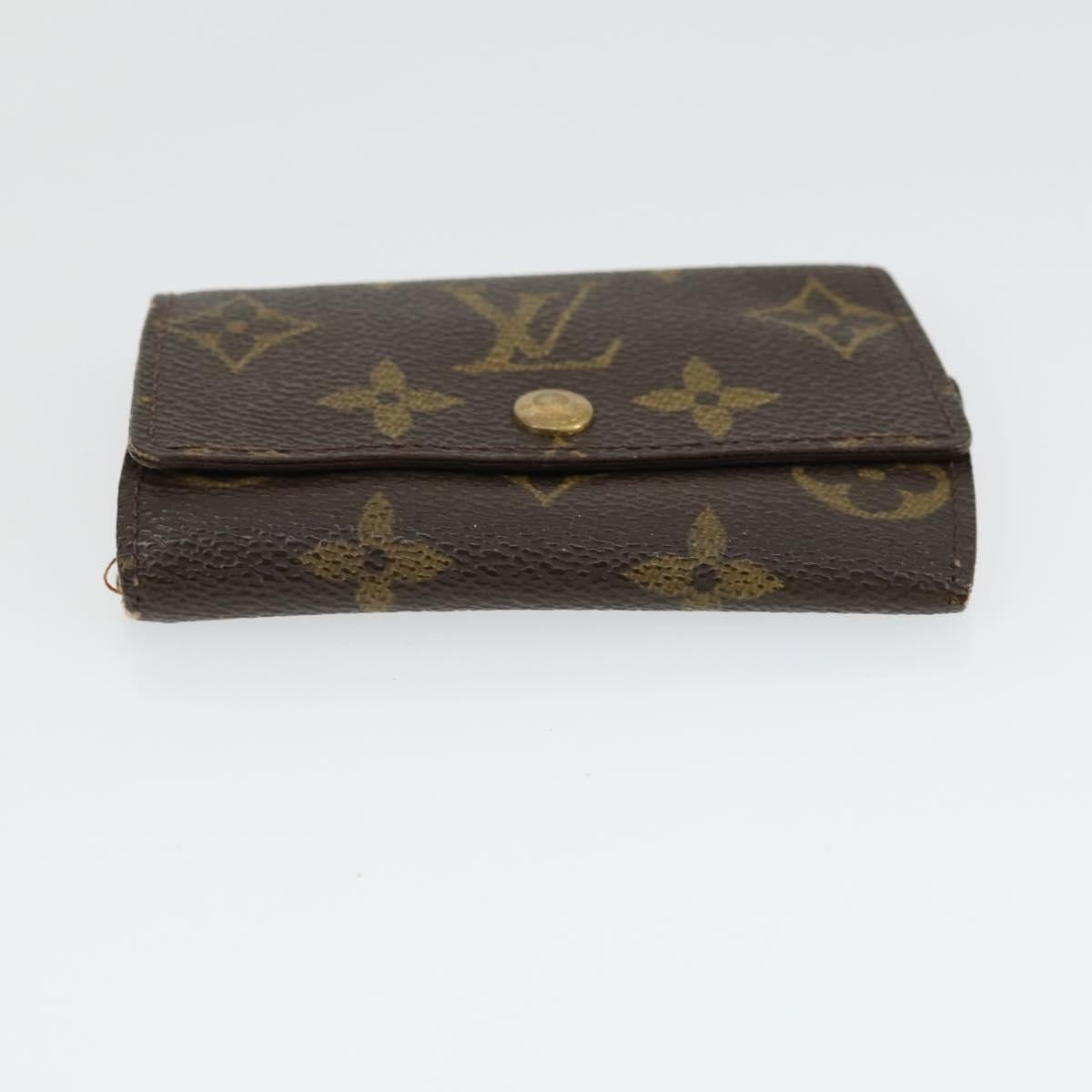 LOUIS VUITTON Monogram Wallet 3 Set LV Auth BA10350