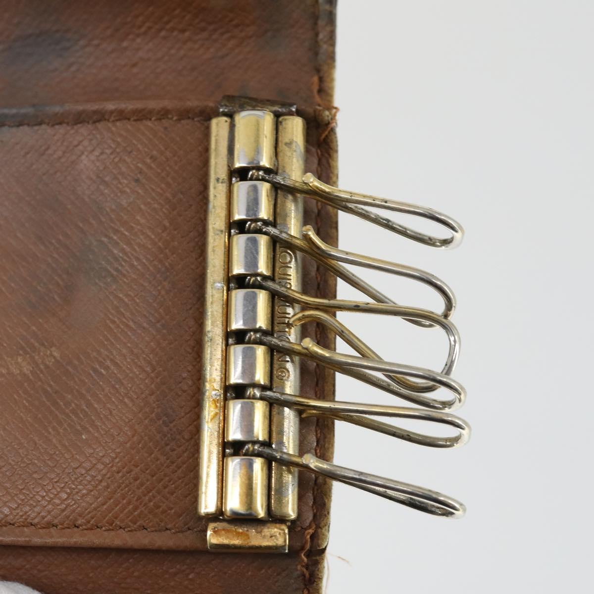 LOUIS VUITTON Monogram Wallet 3 Set LV Auth BA10350