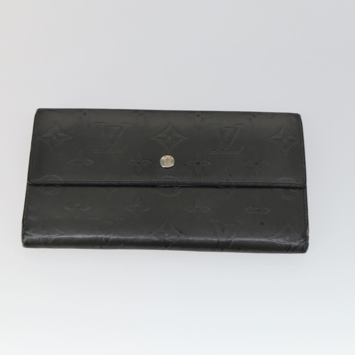 LOUIS VUITTON Monogram Wallet 3 Set LV Auth BA10350