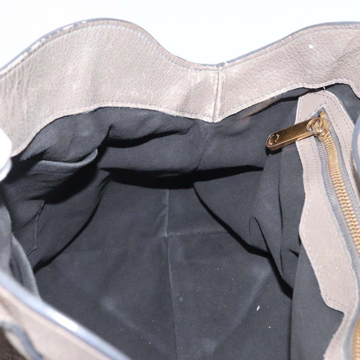 LOUIS VUITTON Mahina Shiels PM Hand Bag Leather Opal M93084 LV Auth BA10353