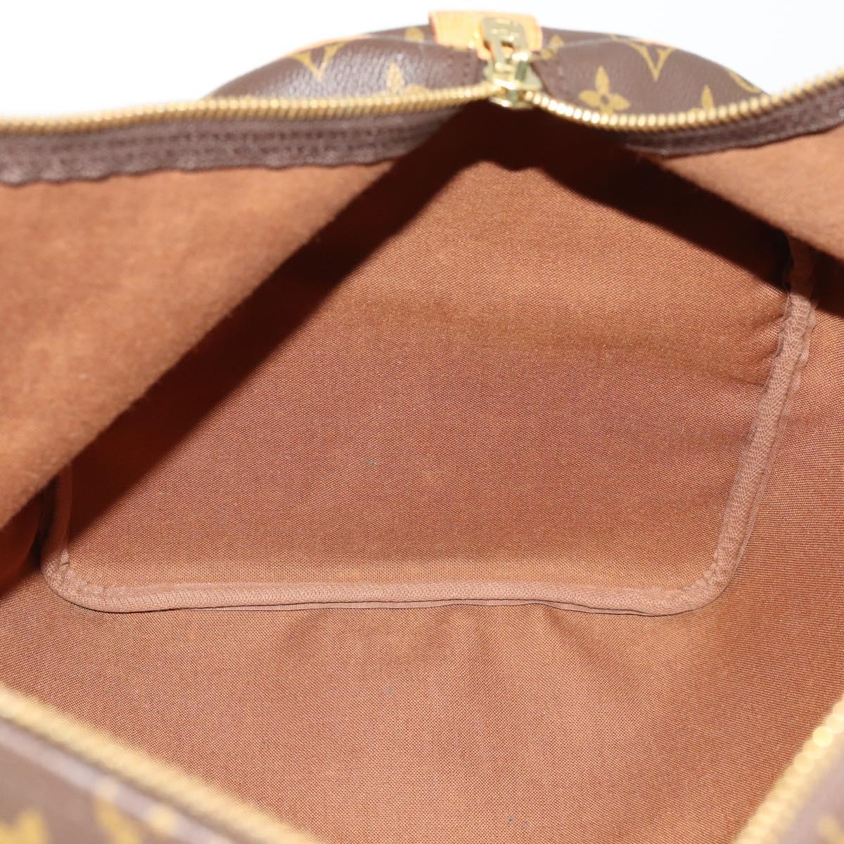 LOUIS VUITTON Monogram Keepall 55 Boston Bag M41424 LV Auth BA10377