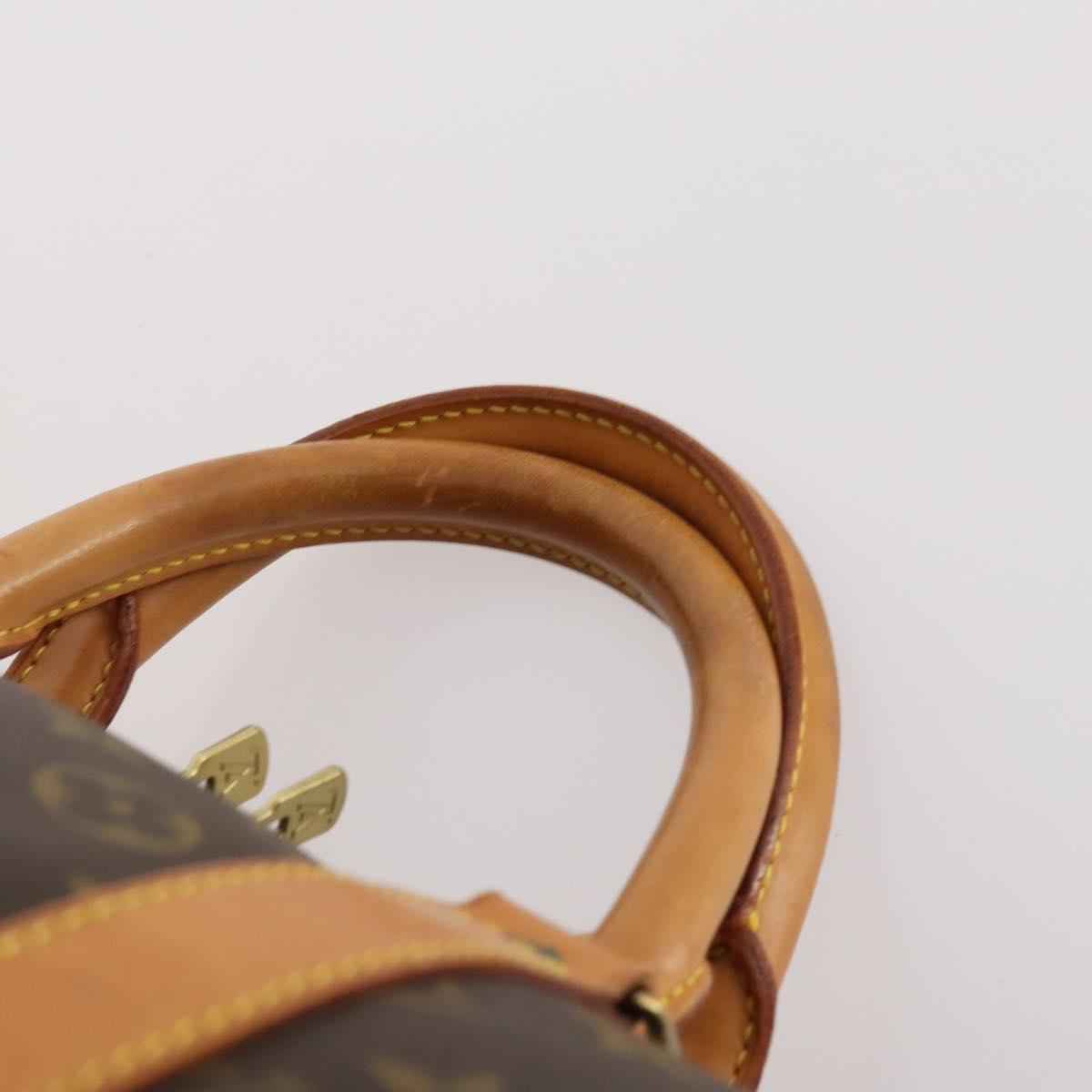 LOUIS VUITTON Monogram Keepall 55 Boston Bag M41424 LV Auth BA10377