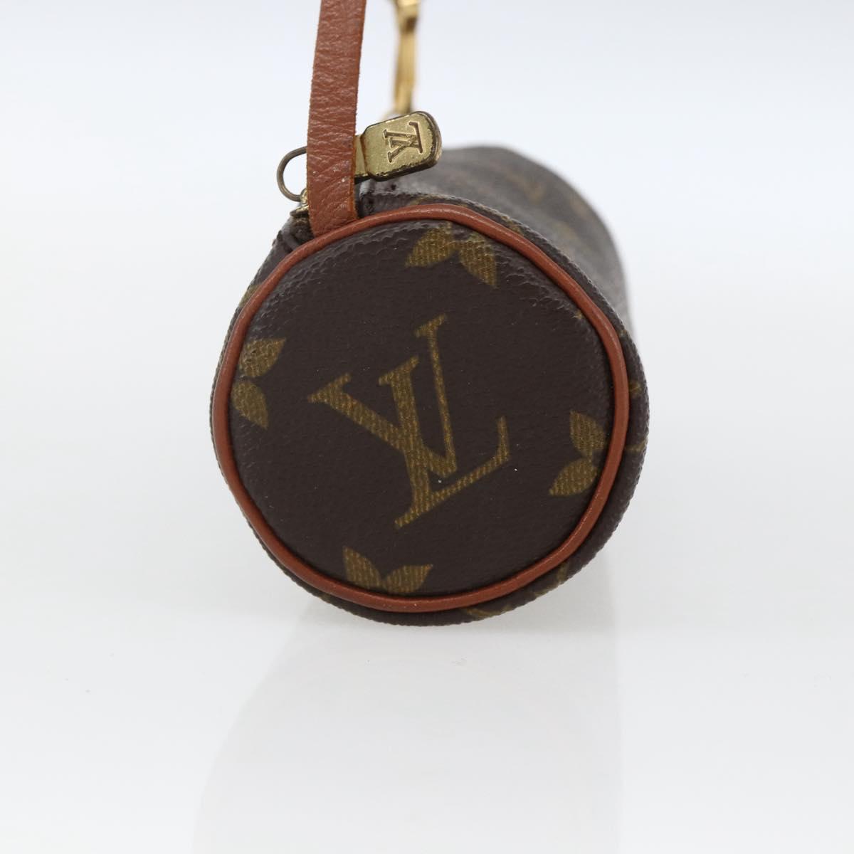 LOUIS VUITTON Monogram Papillon Pouch LV Auth BA10382