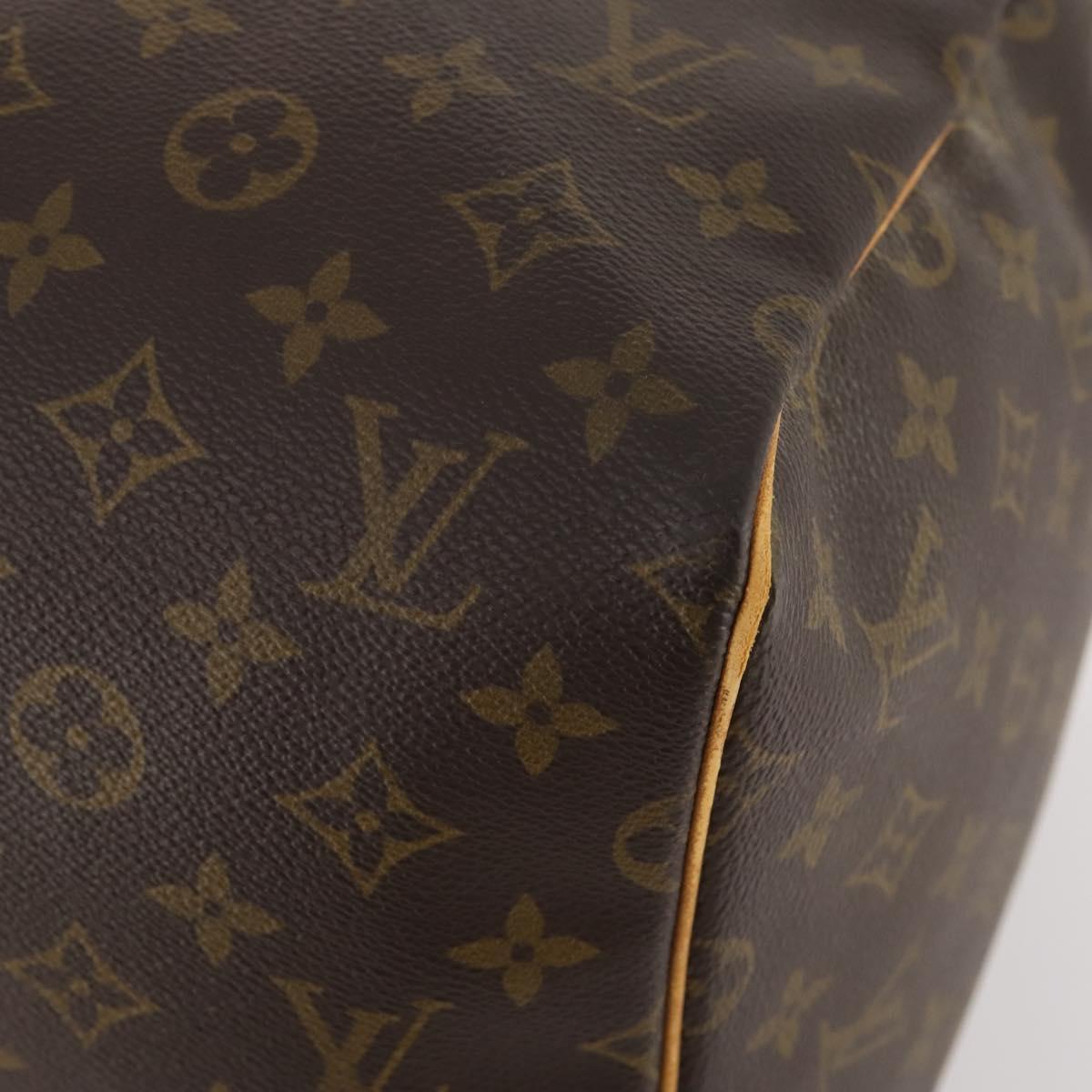 LOUIS VUITTON Monogram Keepall 55 Boston Bag M41424 LV Auth BA10384