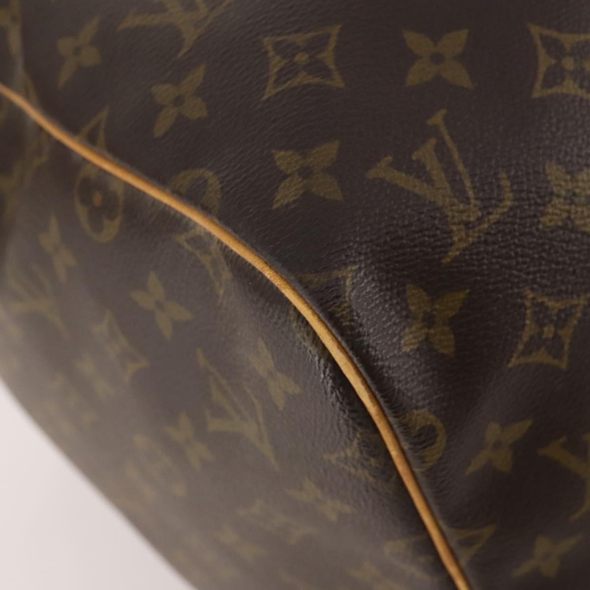 LOUIS VUITTON Monogram Keepall 55 Boston Bag M41424 LV Auth BA10384