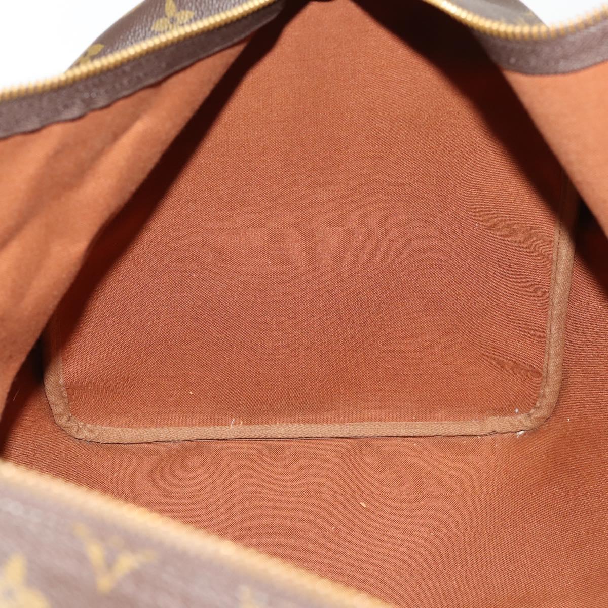 LOUIS VUITTON Monogram Keepall 55 Boston Bag M41424 LV Auth BA10384