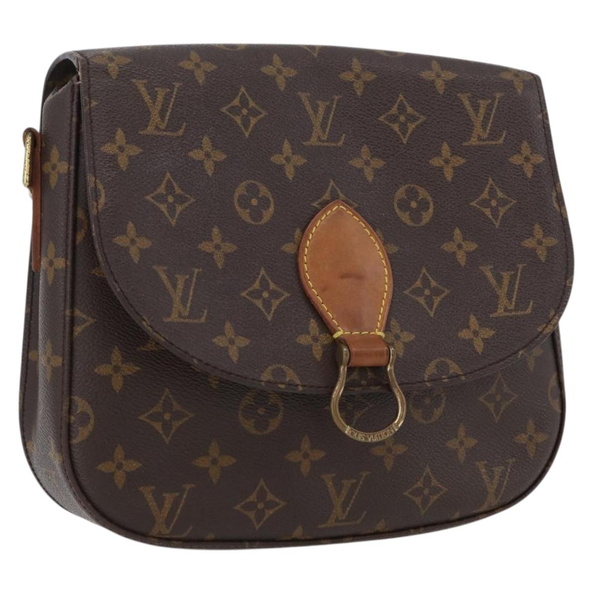 LOUIS VUITTON Monogram Saint Cloud GM Shoulder Bag M51242 LV Auth BA10387
