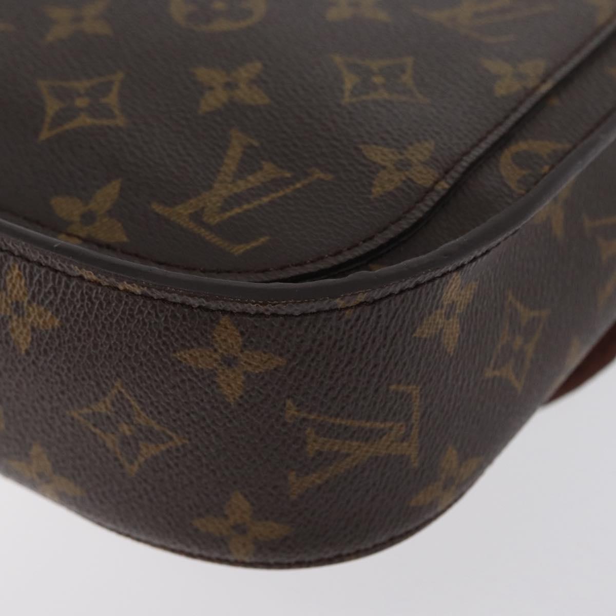 LOUIS VUITTON Monogram Saint Cloud GM Shoulder Bag M51242 LV Auth BA10387