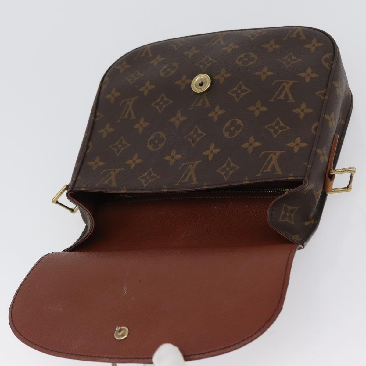 LOUIS VUITTON Monogram Saint Cloud GM Shoulder Bag M51242 LV Auth BA10387