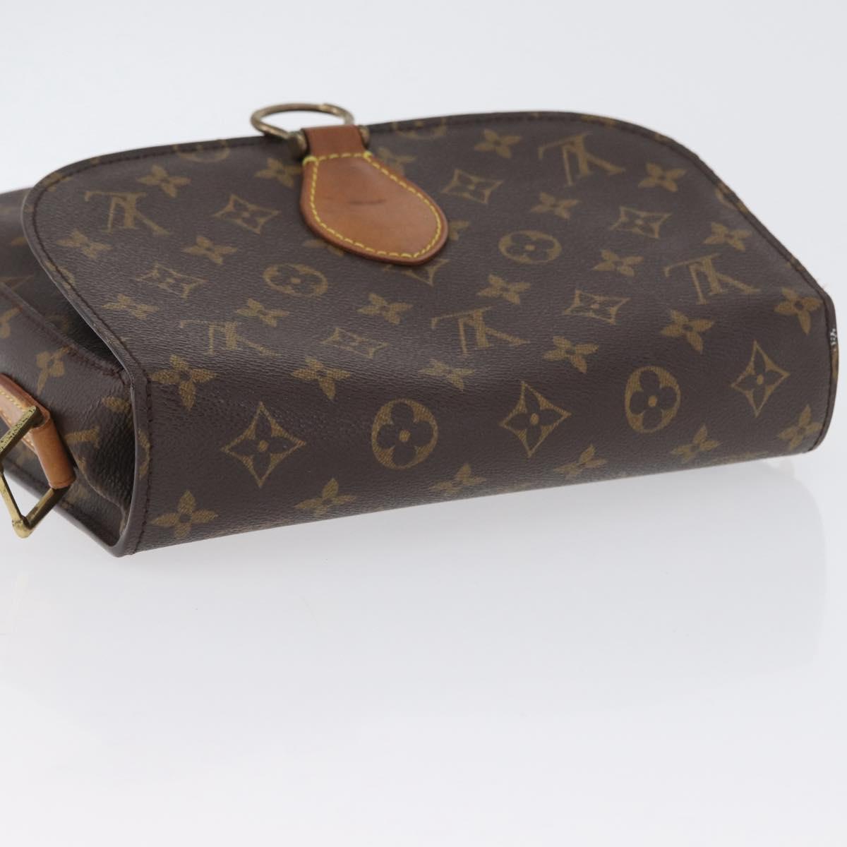 LOUIS VUITTON Monogram Saint Cloud GM Shoulder Bag M51242 LV Auth BA10387