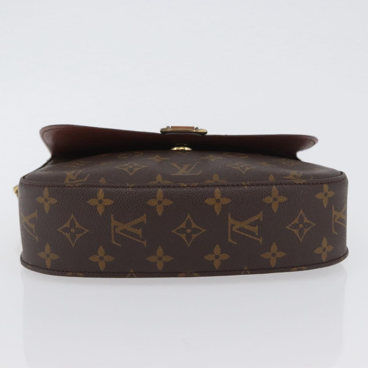 LOUIS VUITTON Monogram Saint Cloud GM Shoulder Bag M51242 LV Auth BA10387